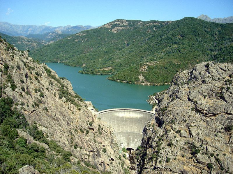 Crédit photo : EDF Barrage de TOLLA (travaux de maintenance)