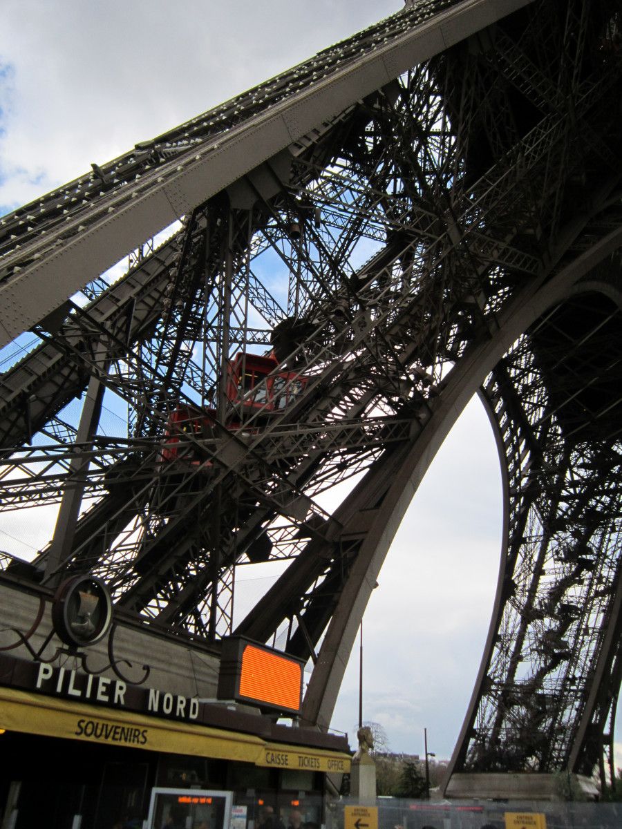 Rénovation ascenseur Nord de la Tour Eiffel