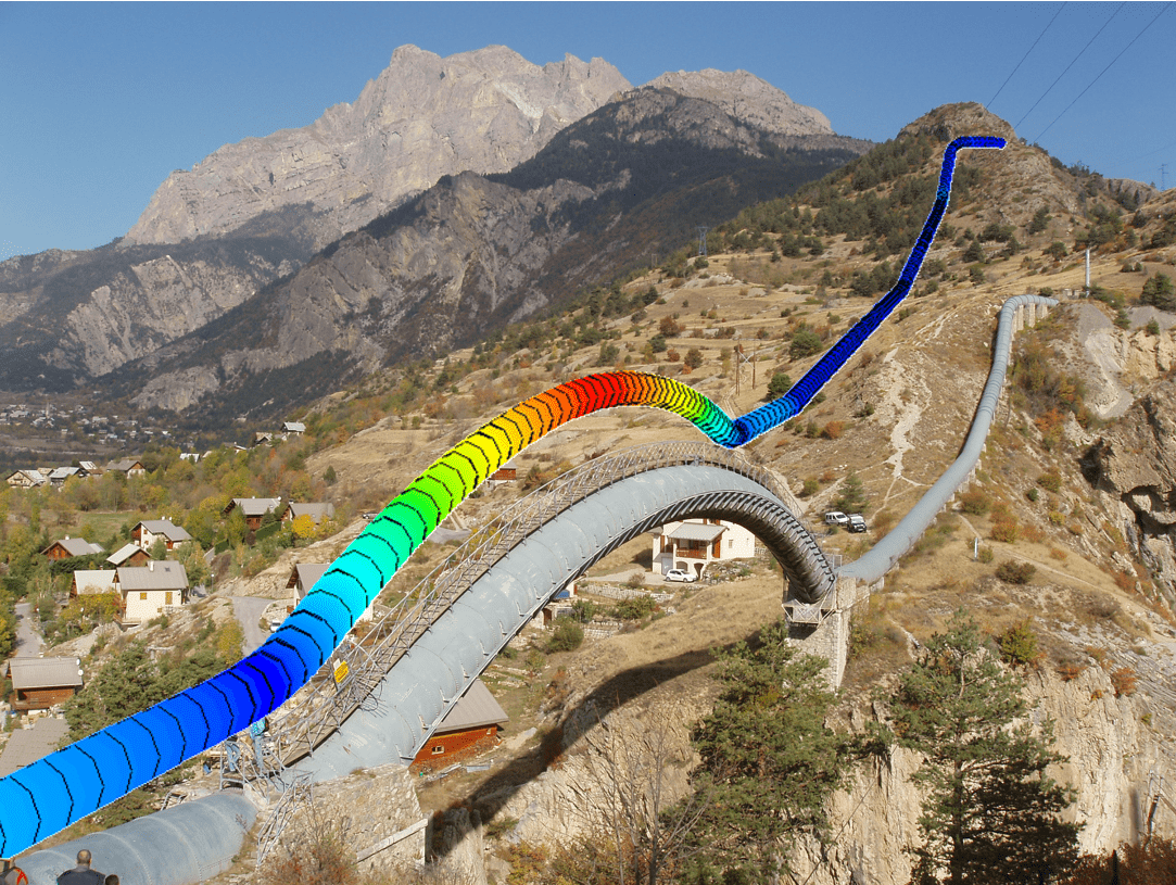 Conduite de l'Argentière-la-Bessée