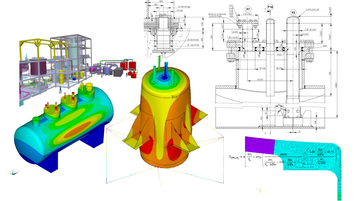 Etudes d'appareils à pression de sodium liquide