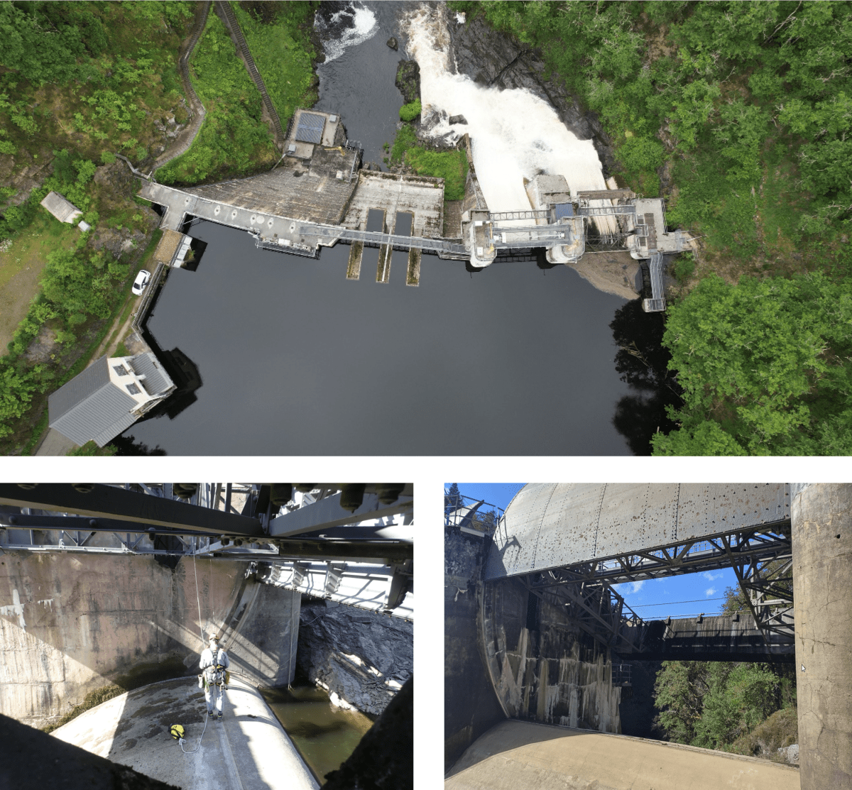 Barrage de l’ETROIT - Vanne segment  