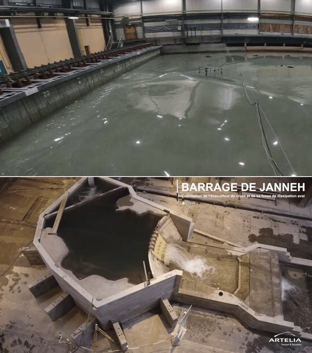 Laboratoire d'essai hydraulique d'ARTELIA