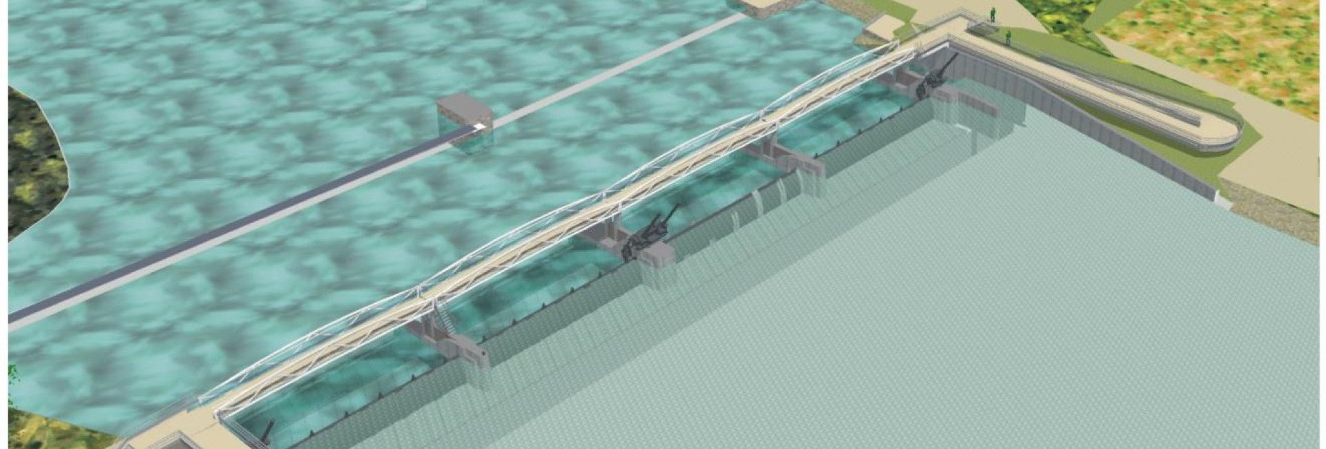 Remplacement du barrage manuel de Beaulieu