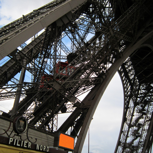 Rénovation ascenseur Nord de la Tour Eiffel