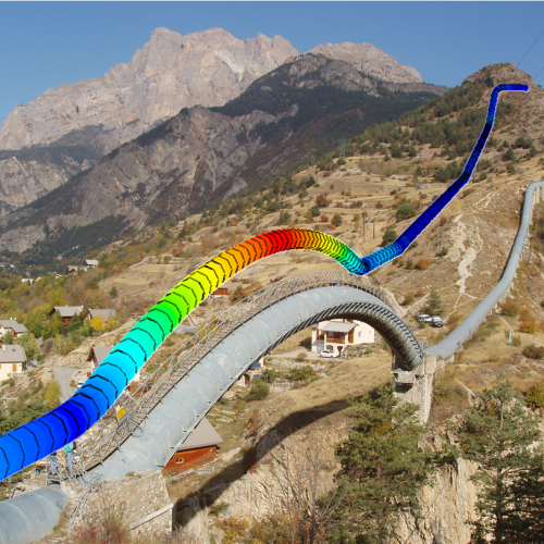 Conduite de l'Argentière-la-Bessée