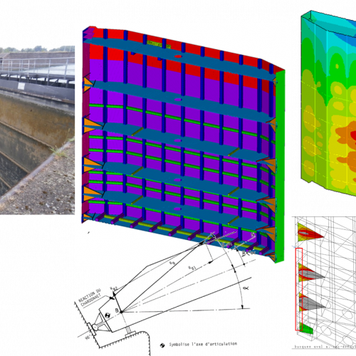Analyse de la tenue de la porte en statique et en fatigue