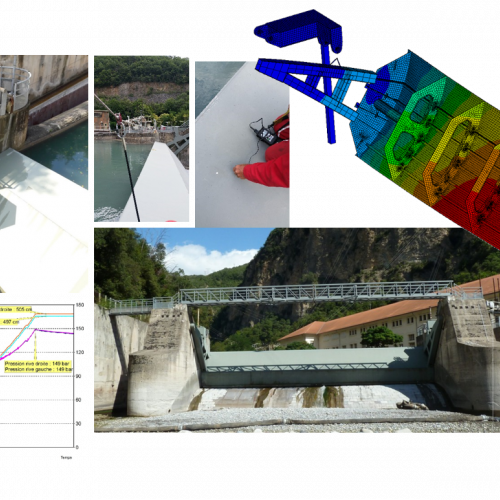 Diagnostic et calcul de la vanne évacuateur de crue