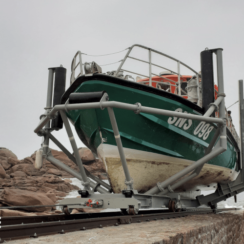 Modernisation de la cale SNSM de Pors-Kamor et de ses équipements