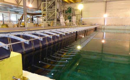 Batteurs à houle du bassin actuel