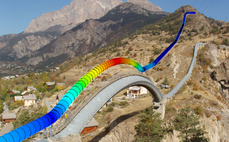 Conduite de l'Argentière-la-Bessée