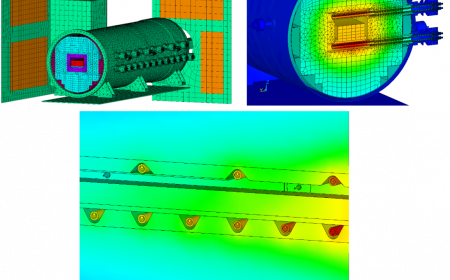 Calculs thermomécaniques complexes fortement non linéaires 