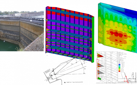 Analyse de la tenue de la porte en statique et en fatigue
