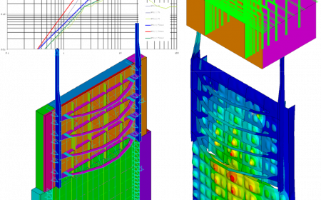 Calcul au séisme d’une vanne de barrage sur le Rhône