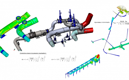 Dimensionnement des  conduites forcées, collecteurs, passerelles, plateforme et ligne de vidange